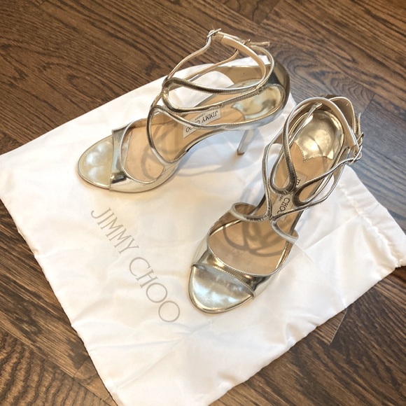 Jimmy Choo “Ivette” sandals with dust bag. Size 39 - Picture 4 of 16